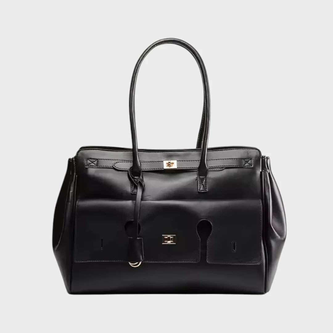 Olivia | Bolso negro tiras