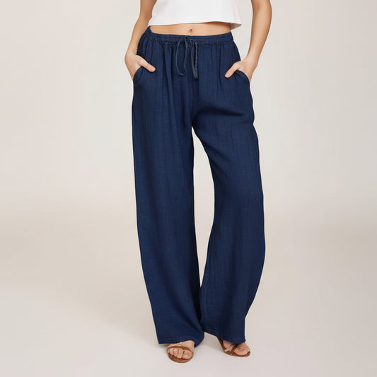 Pantalones con cordón