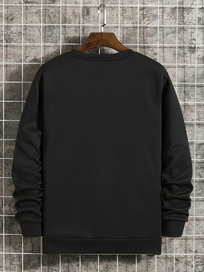 Sudadera lisa negra