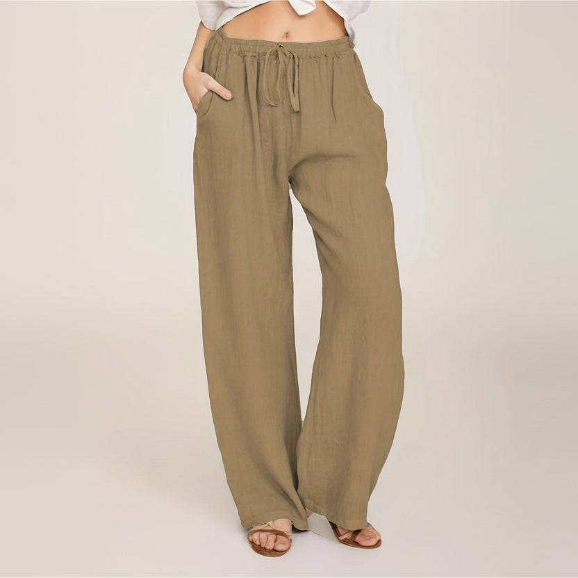 Pantalones con cordón