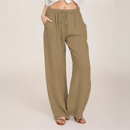 Pantalones con cordón