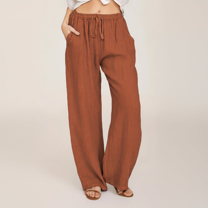 Pantalones con cordón