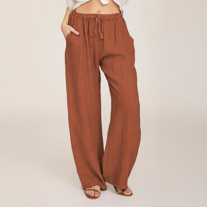 Pantalones con cordón