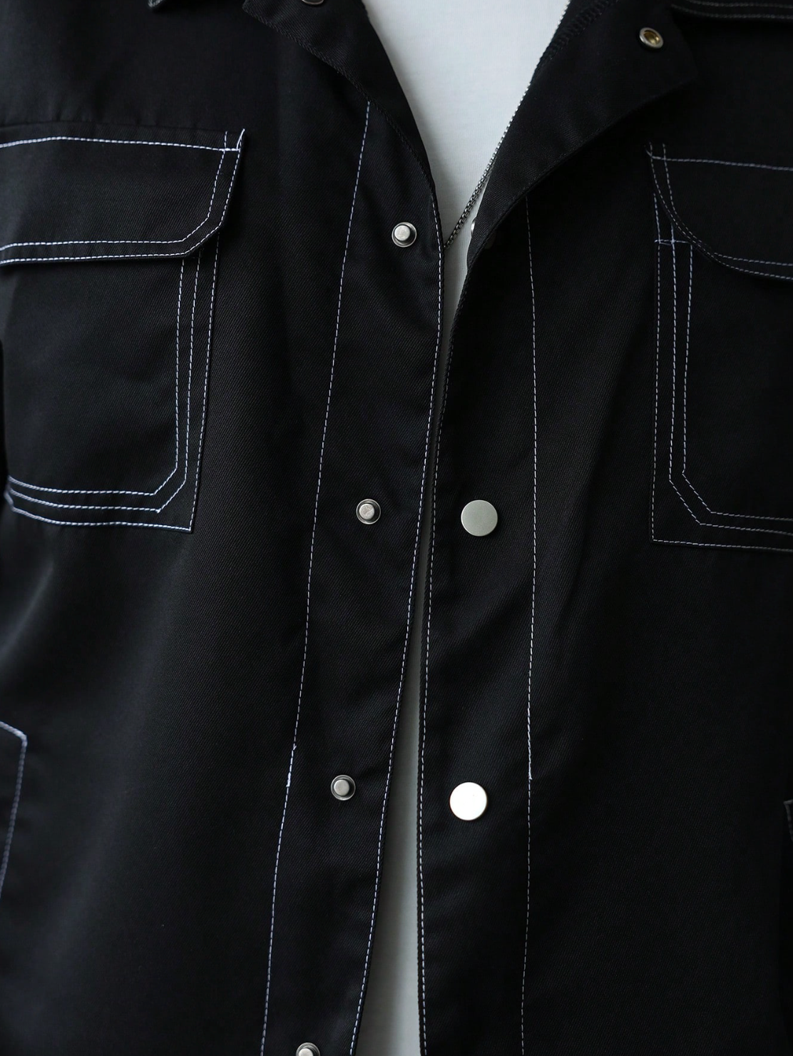 Chaqueta vaquera negra