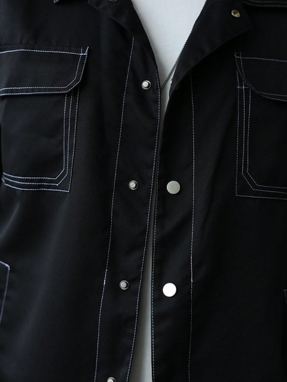 Chaqueta vaquera negra