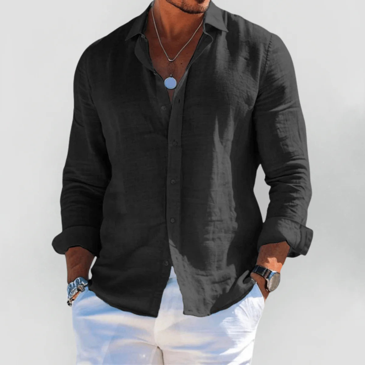 Blusa básica hombre