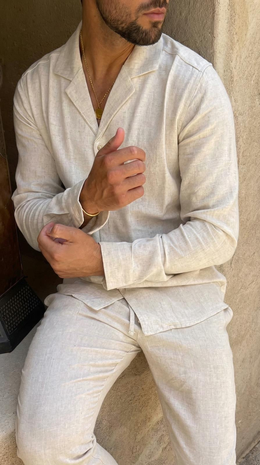 Conjunto estilo lino
