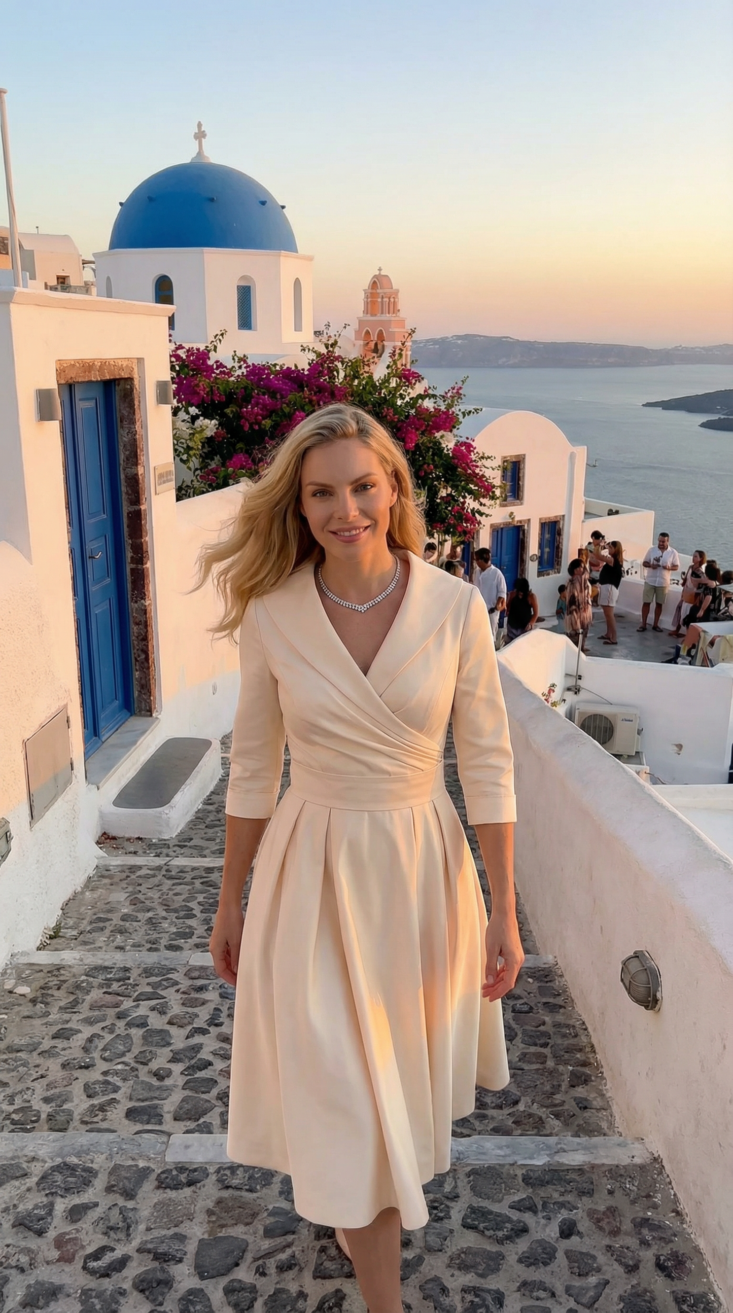 Vestido evento blanco