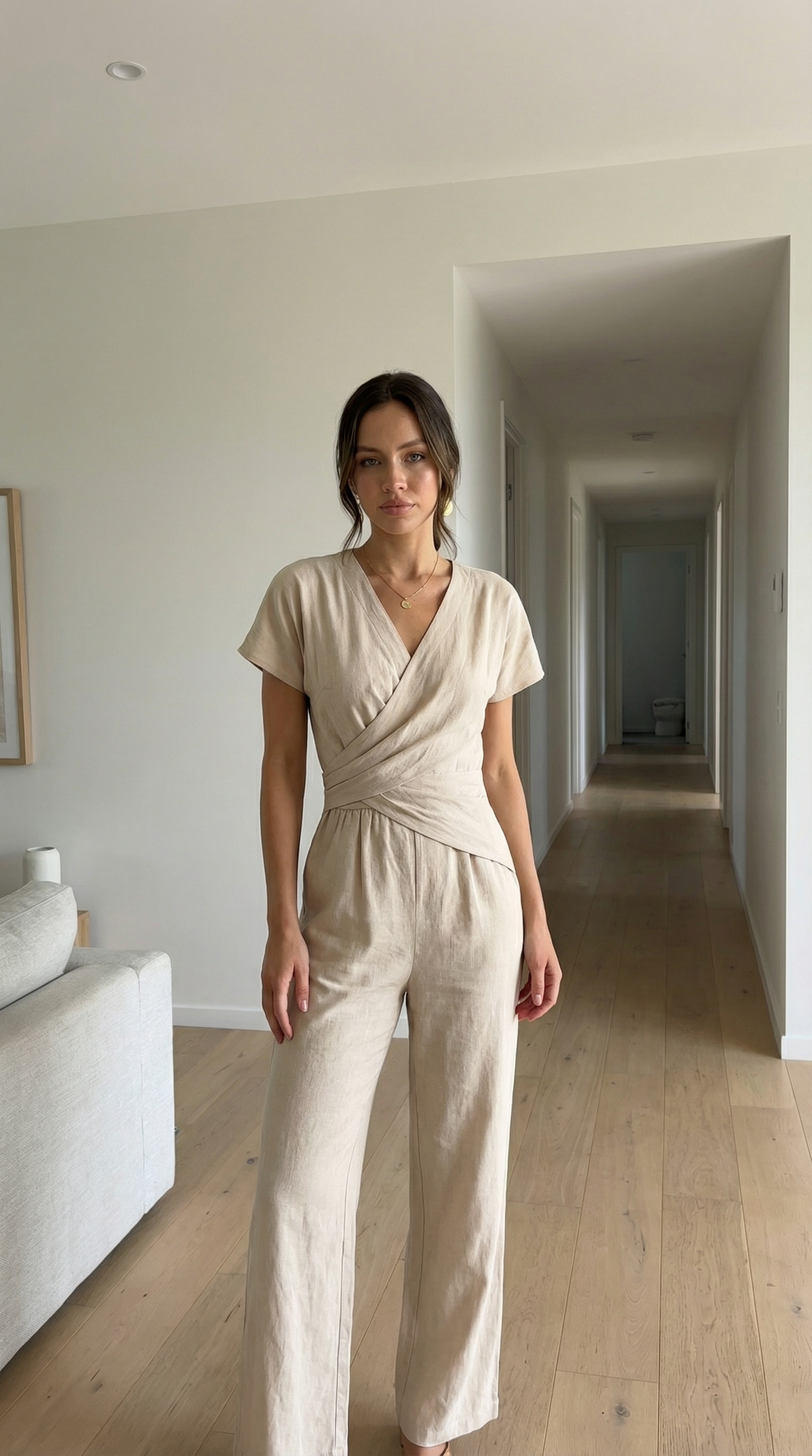 Elegante conjunto de dos piezas