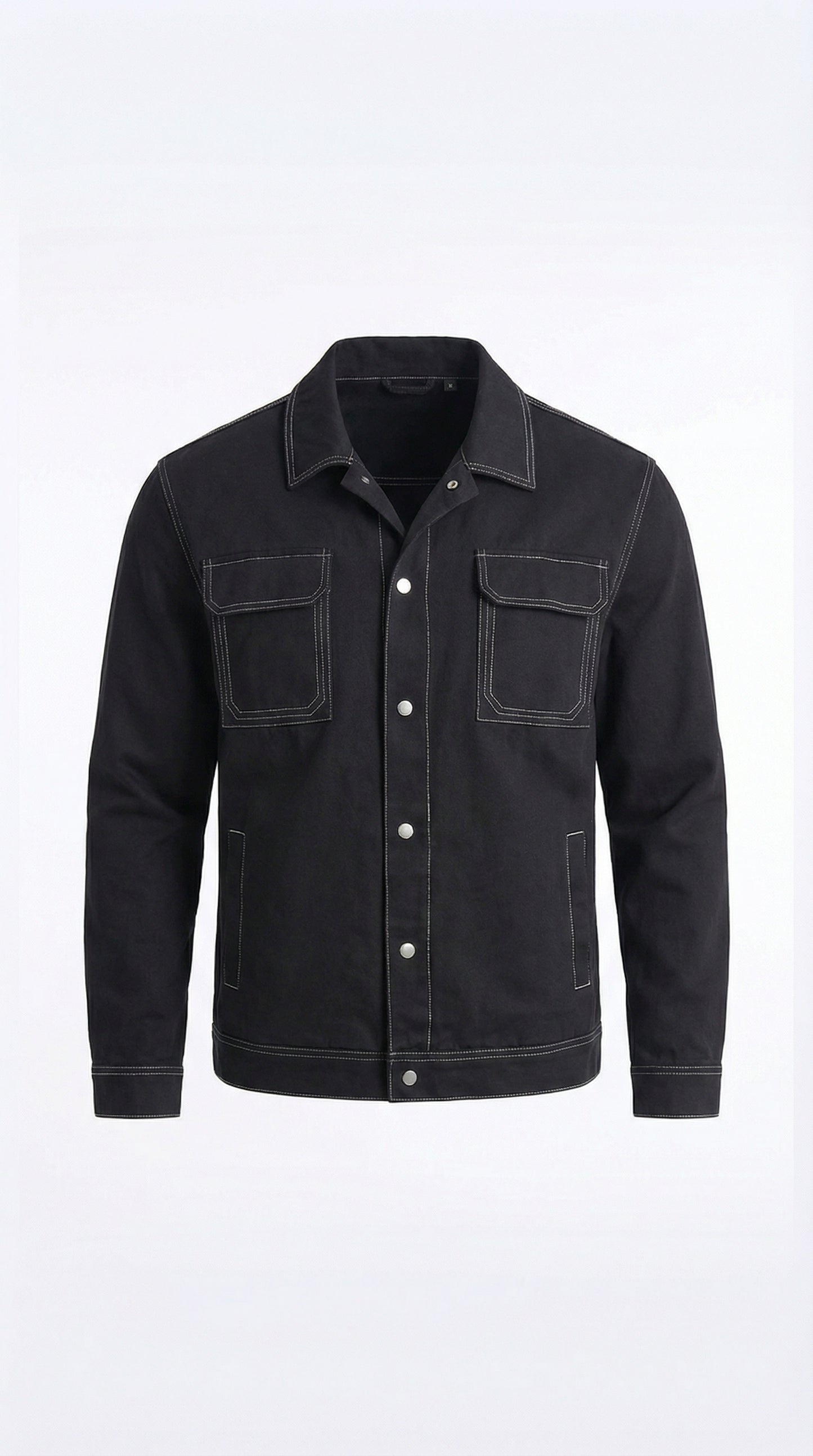 Chaqueta vaquera negra