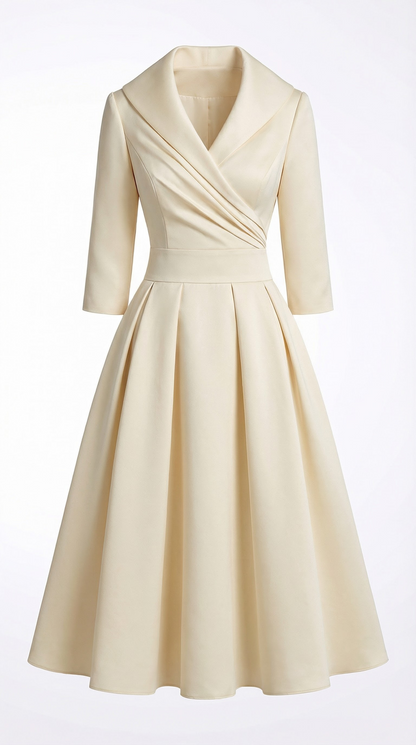 Vestido evento blanco