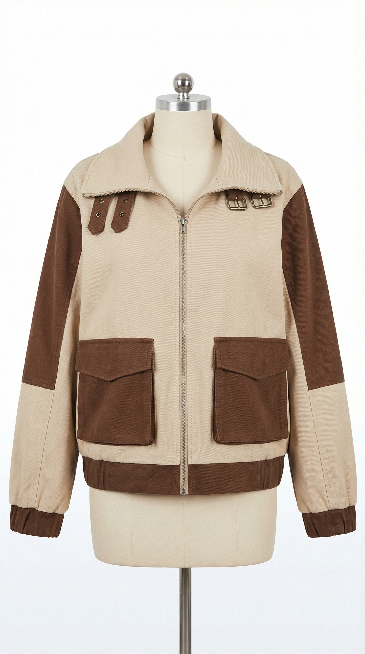 Chaqueta dos colores