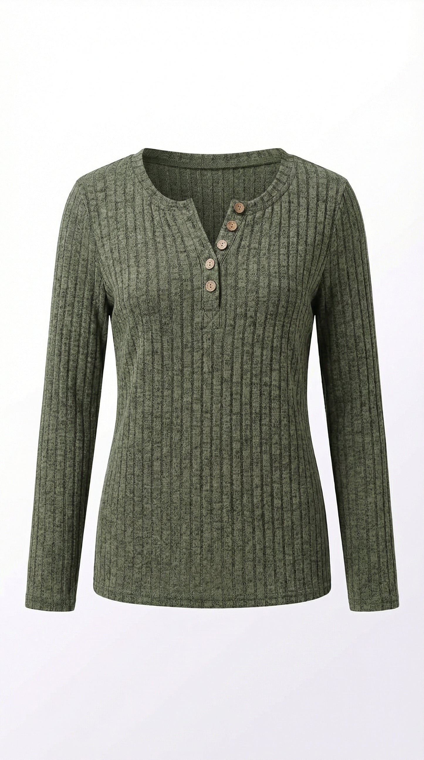 Jersey de punto fino verde