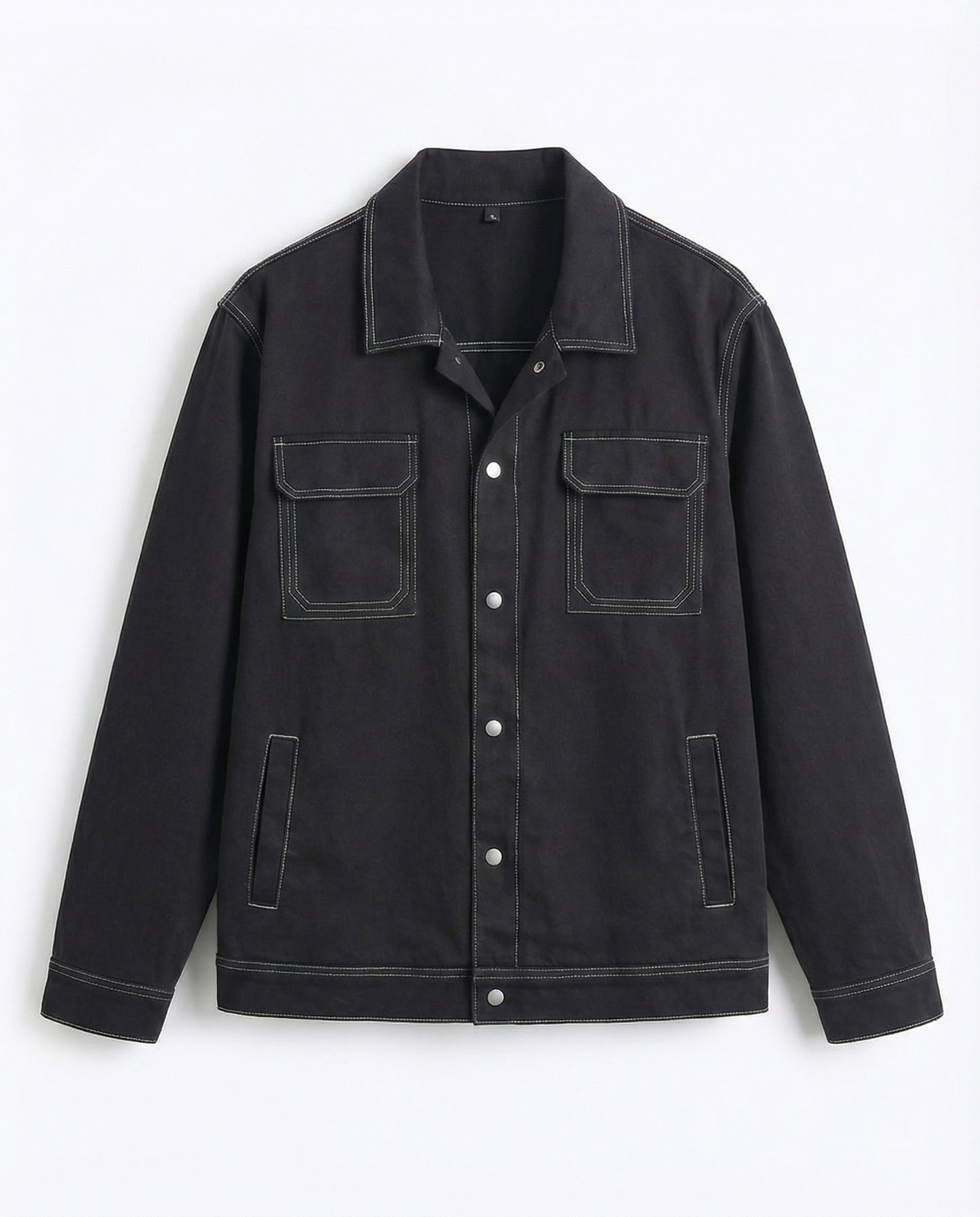 Chaqueta negra vaquera