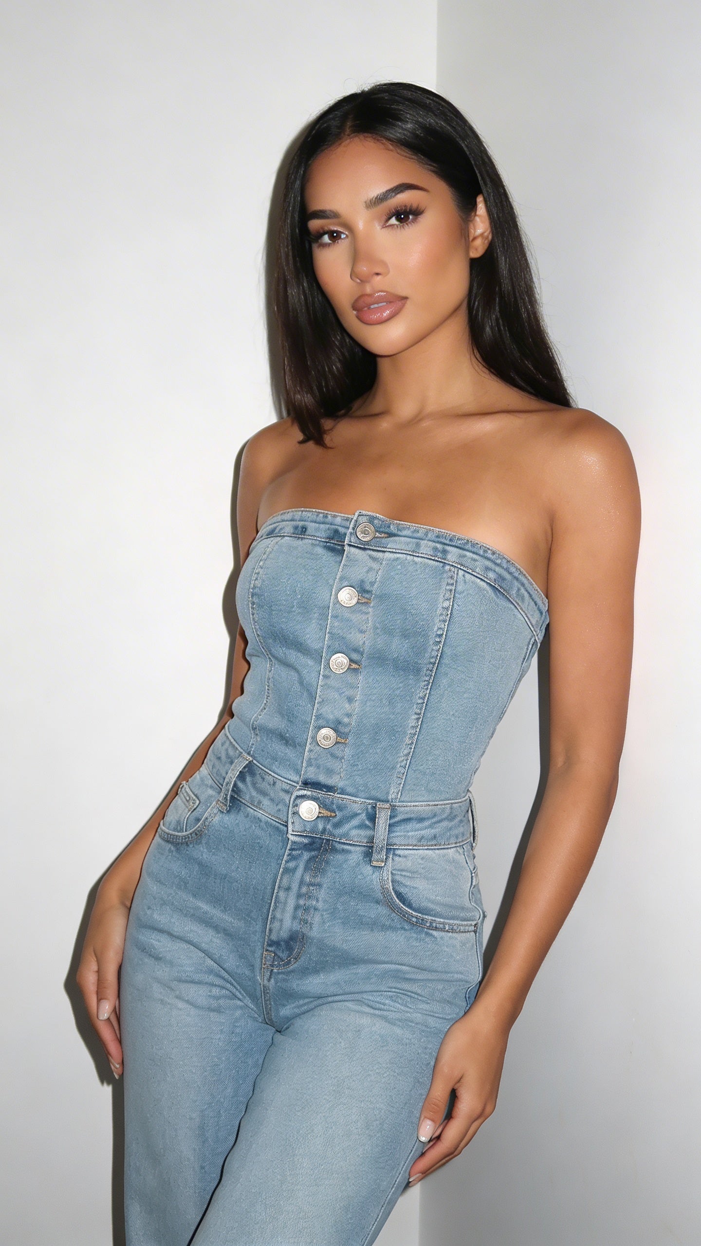 Mono estilo vaquero sin mangas