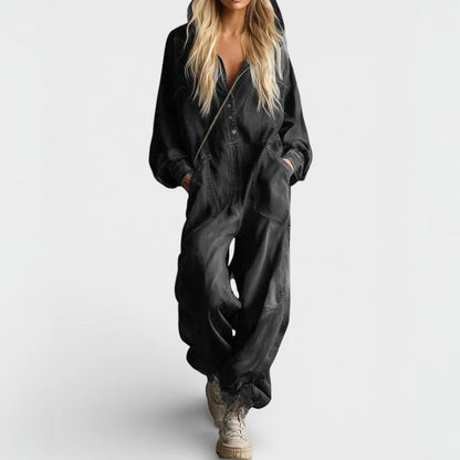 Mono Ride in. Mono ancho estilo vaquero con escote