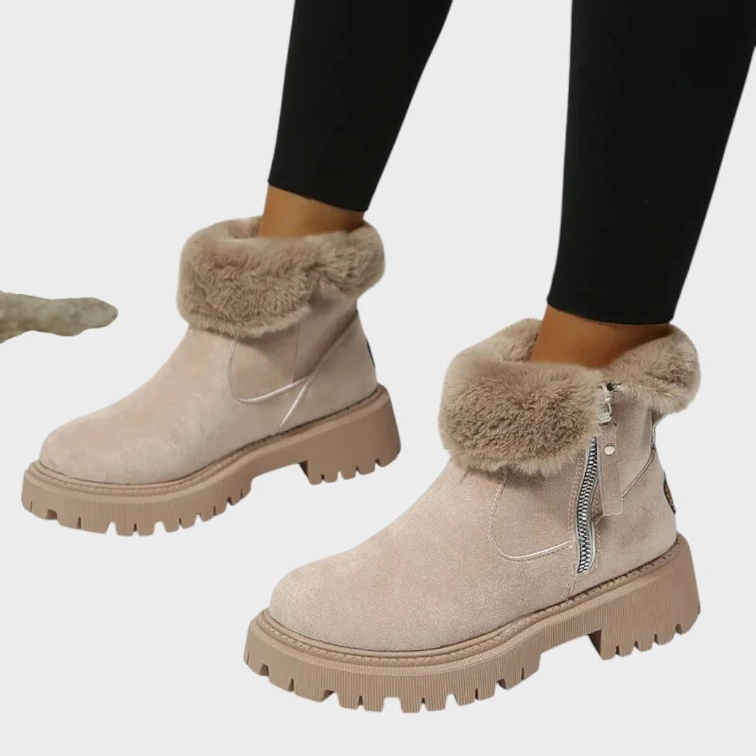 Zapatillas con suela y forro