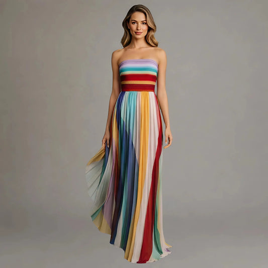 Vestido largo casual